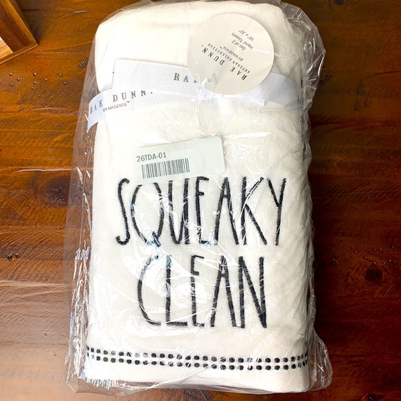 Rae Dunn “Squeaky Clean” Set of 2 - Picture 6 of 10